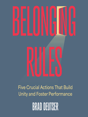 cover image of Belonging Rules